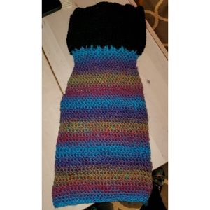 Crocheted dog sweater S/M